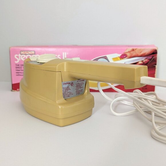 Vintage Osrow Steamstress II Sewing Steam Iron / Travel Iron Model SB-75 - Picture 3 of 11